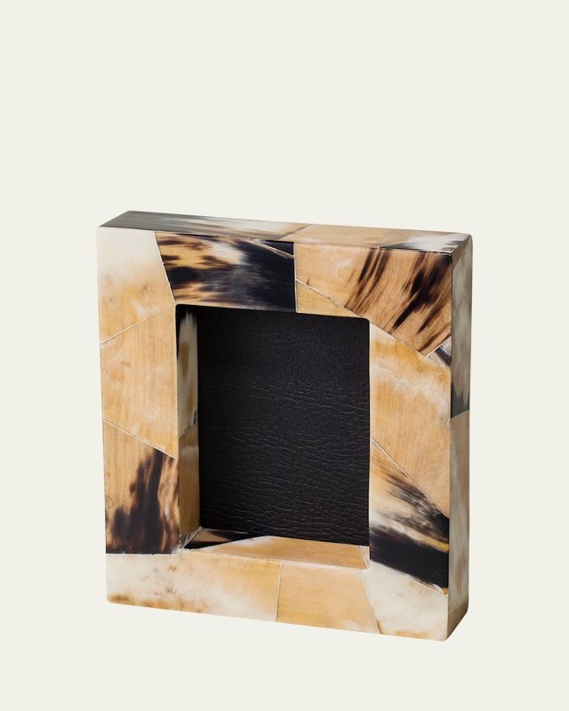 Horn Veneer 5X7 Picture Frame